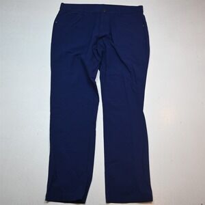 adidas 36x32 Blue Adicross 5 Pocket Tapered Slim Golf Mens Pants